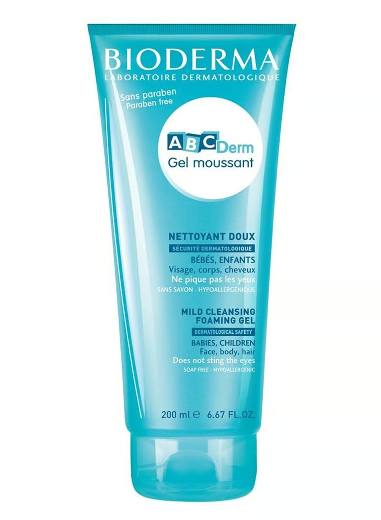 Bioderma ABCDerm Gel Moussant 200 ml