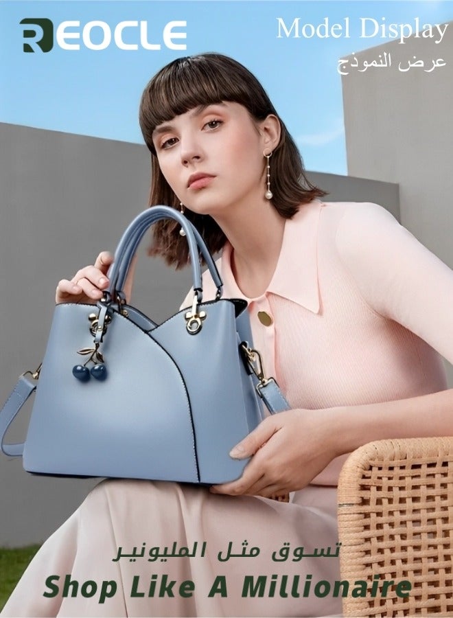 Women's Handbag Shoulder Tote Bags with Large Capacity & Adjustable Strap & Versatile Style & Premium Fabric Top Handle Satchel