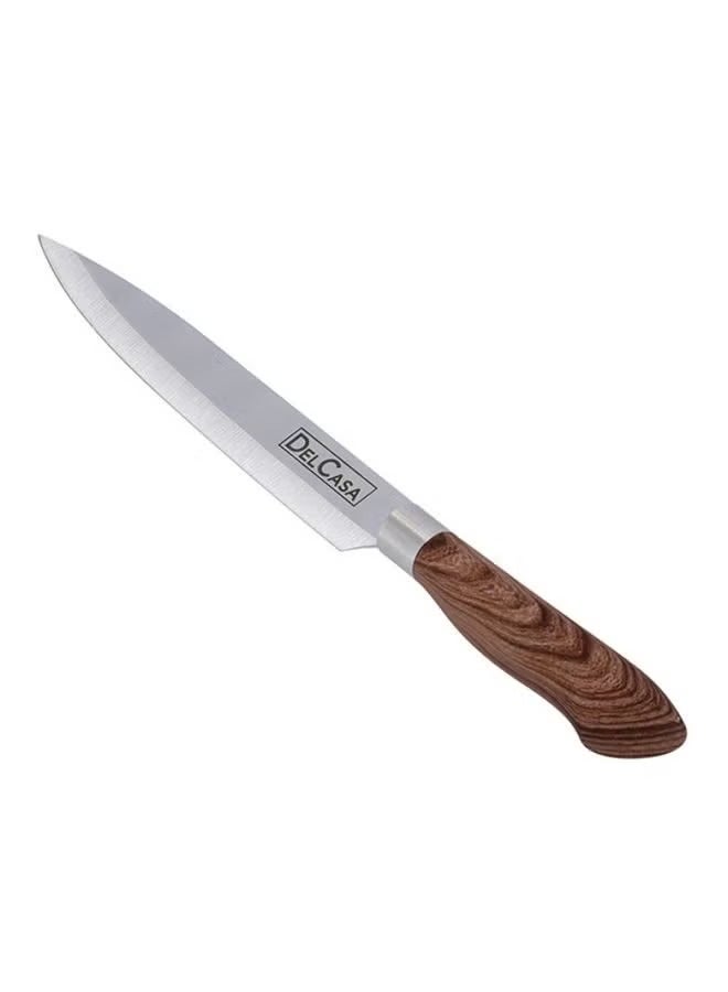 Slicer Knife Brown/Silver 8inch