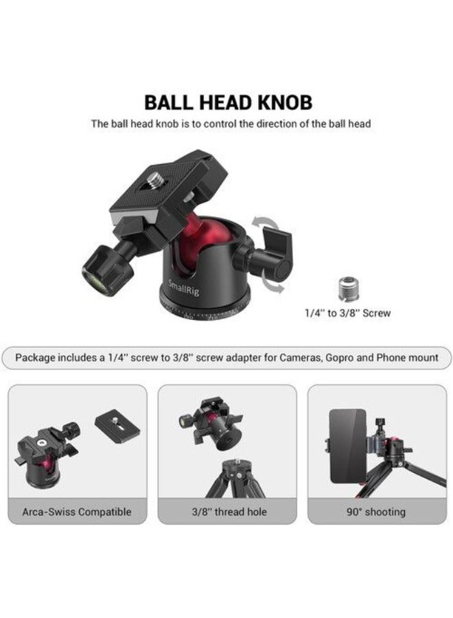 SmallRig Tabletop Mini Tripod With Panoramic Ball Head