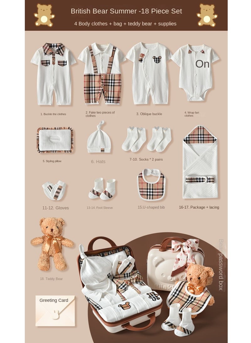 Premium Cotton Baby Clothes Accessories Newborn Baby Gifts Set