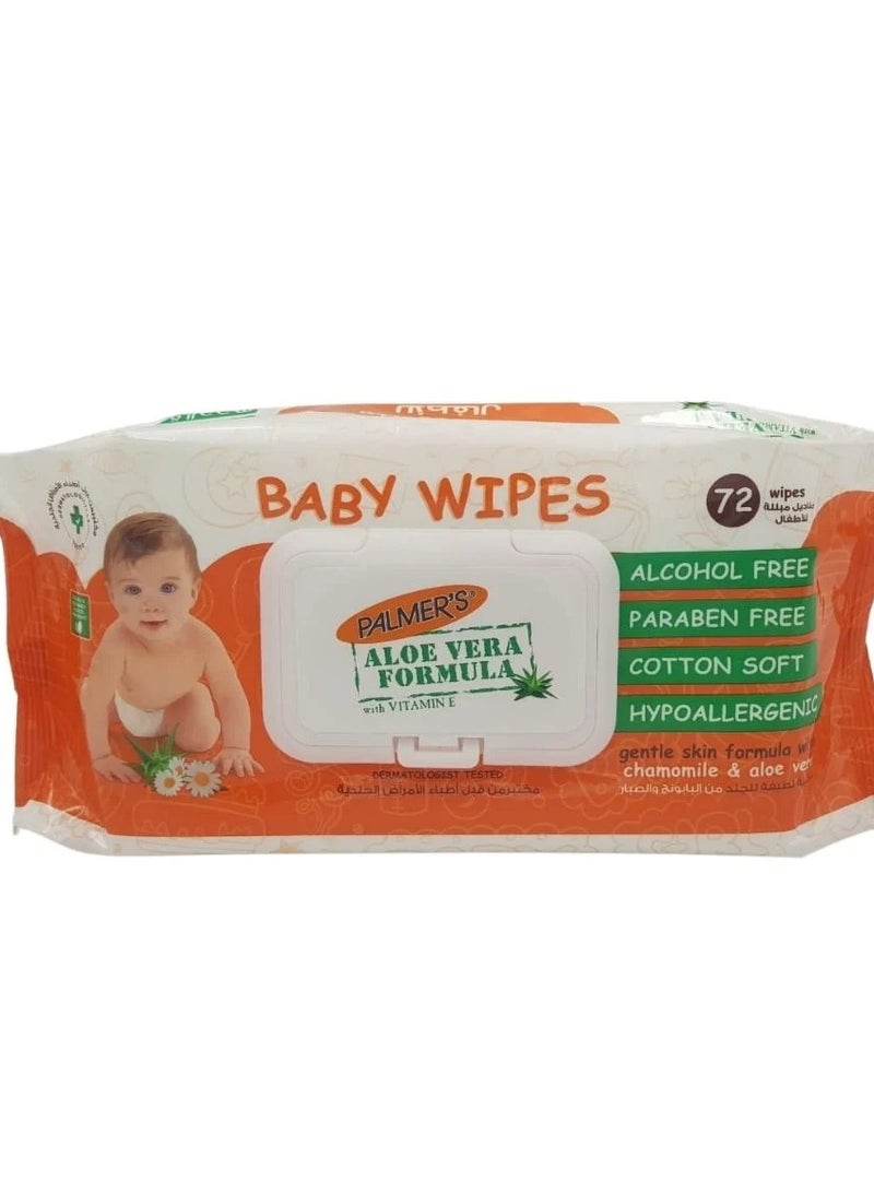 Pack Of 72 Baby Wipes Flow