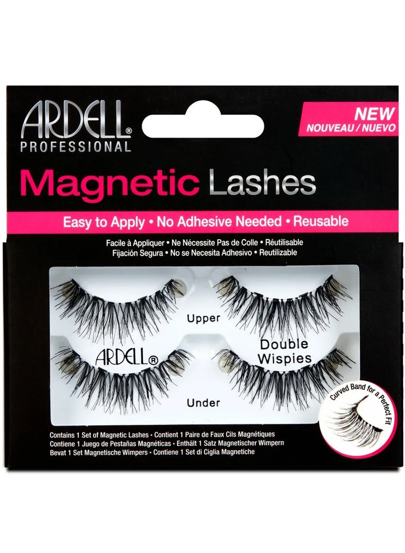 Magnetic Lashes, Double Wispies, 1 Pair