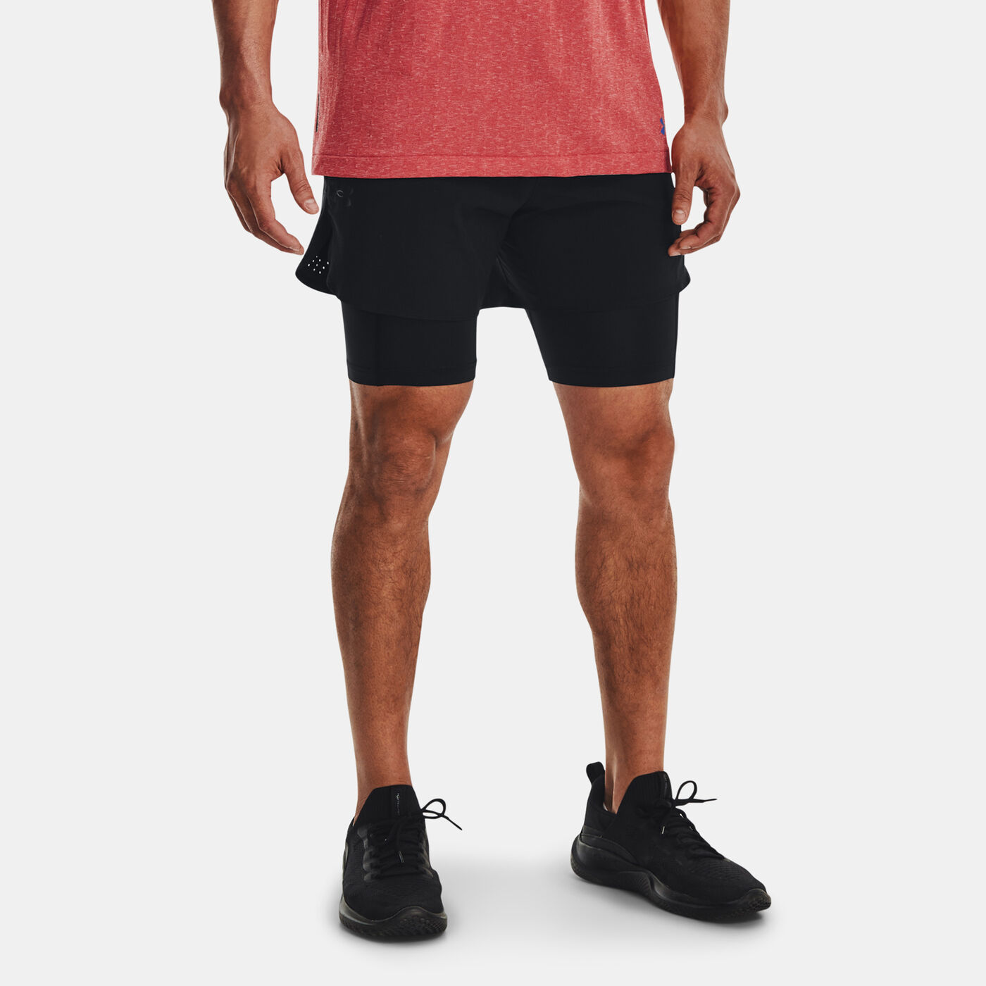 Men's Peak Woven 2-in-1 Running Shorts