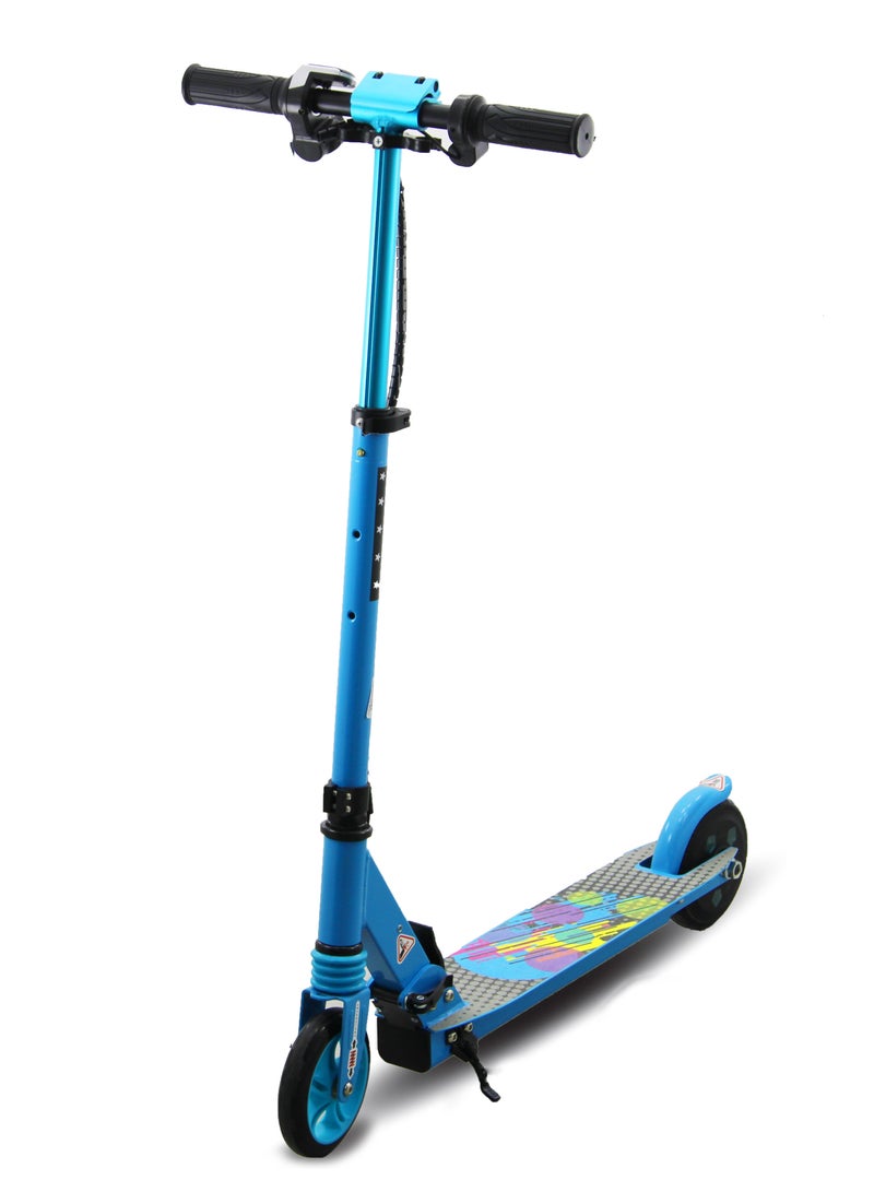 Leaders Kids E-Scooter – 180W 24V, 18km/h Speed, 18km Range, 5.5