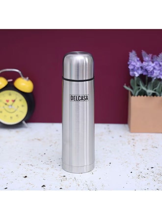 Stainless Steel Vacuum Bottle Silver