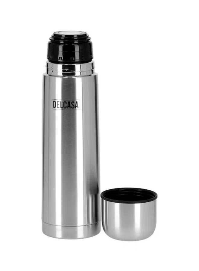 Stainless Steel Vacuum Bottle Silver