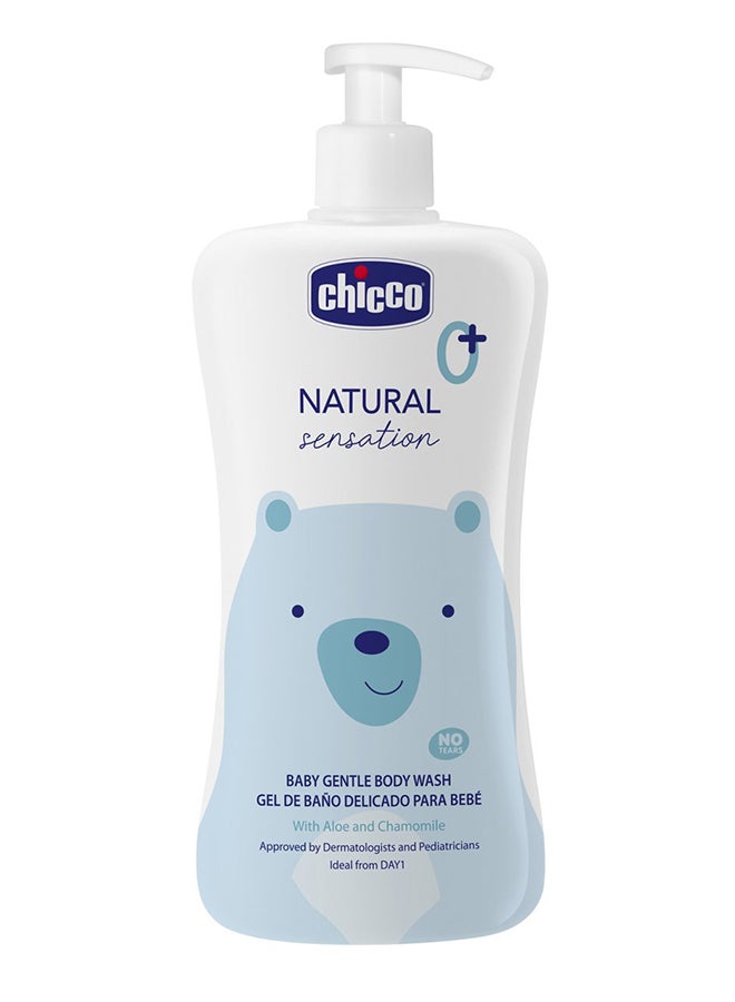 Natural Sensation Baby Gentle Body Wash No Tears 500ml, 0 Months+