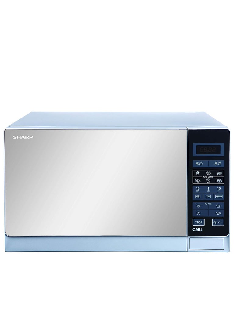 Microwave 25 L 1000 W R75MT Glossy Silver