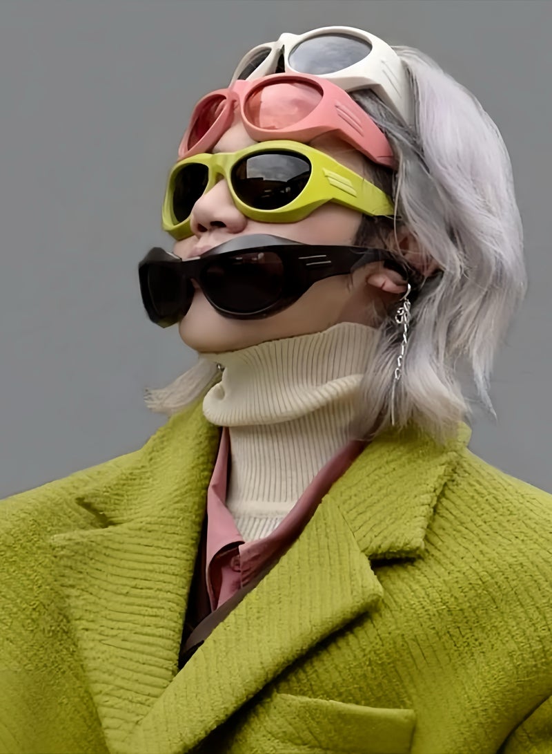 Sunglasses,FashionOutdoor Sport Sun Glasses(PINK)