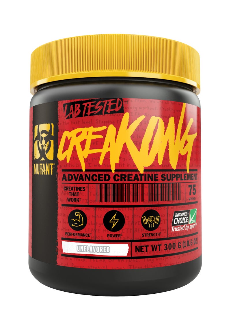 CREAKONG Advanced Creatine Formula 300g (10.6oz) - Unflavoured