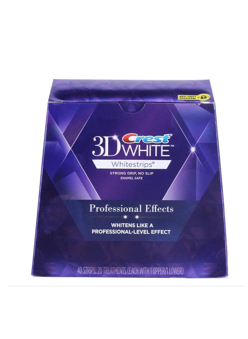 20-Piece 3D Teeth Whitening Kit - Professional Effects