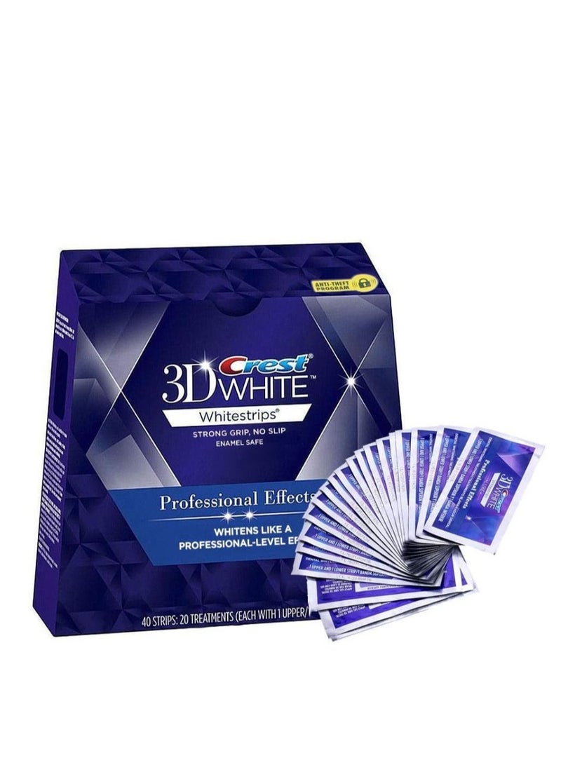 20-Piece 3D Teeth Whitening Kit - Professional Effects