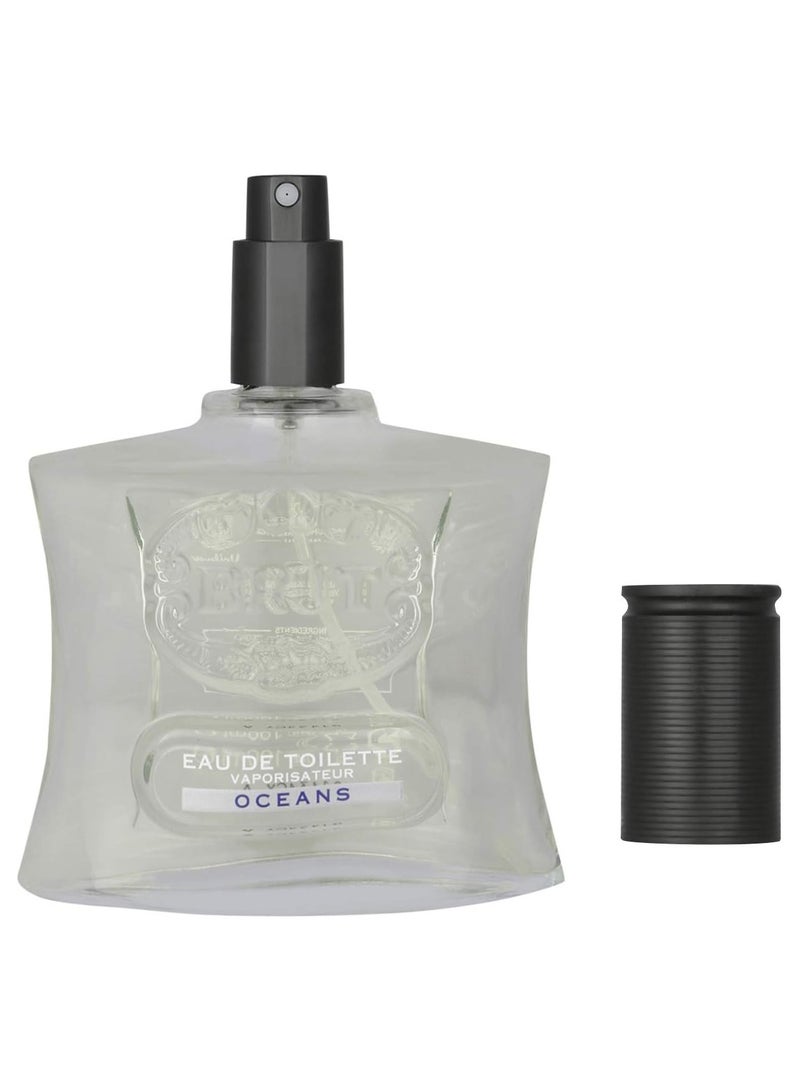 Oceans Eau De Toilette Spray By Faberge 3.4 oz