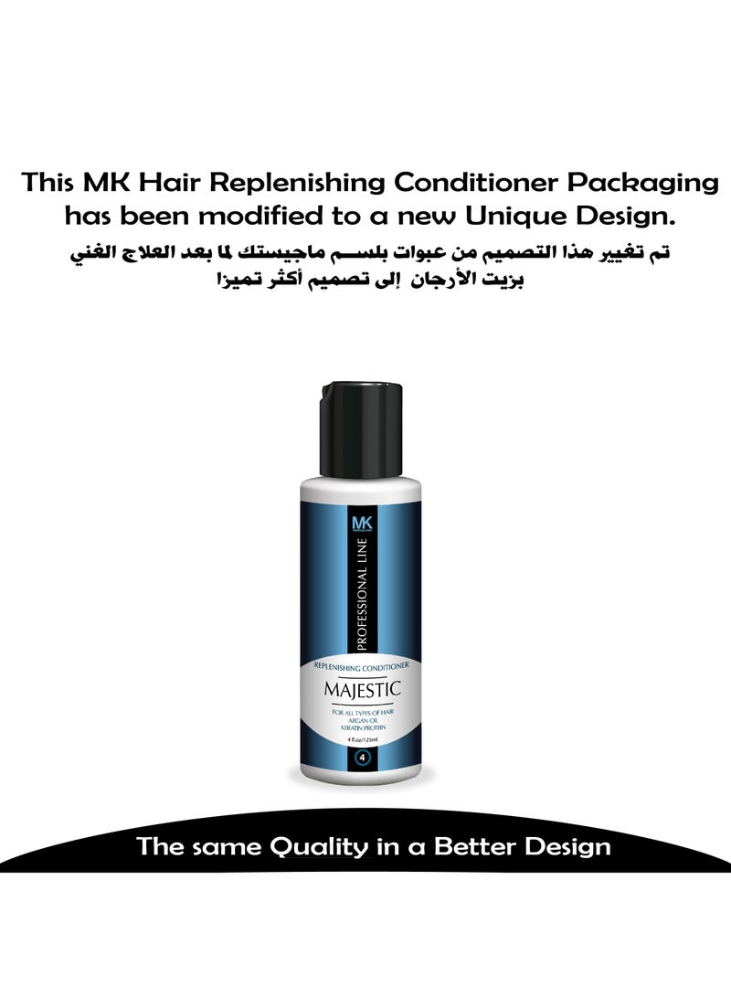 Majestic Keratin Replenishing All Hairs Conditioner with Argan Oil for Women