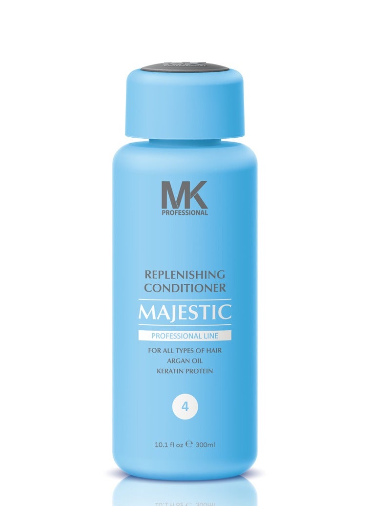 Majestic Keratin Replenishing All Hairs Conditioner with Argan Oil for Women