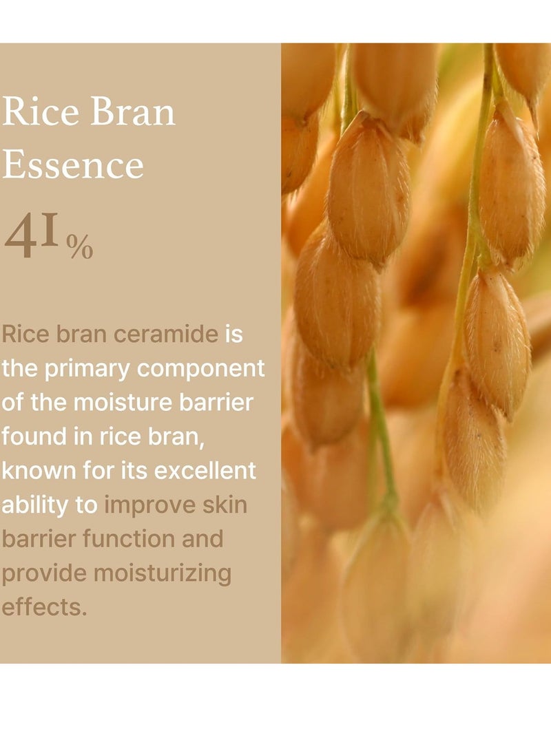 I'm from Rice Cream 1.69 Ounce, 41% Rice Bran Essence with Ceramide, Glowing Look, Improves Moisture Skin Barrier, Nourishes Deeply, Smoothening to Even Out Skin Tone, K Beauty