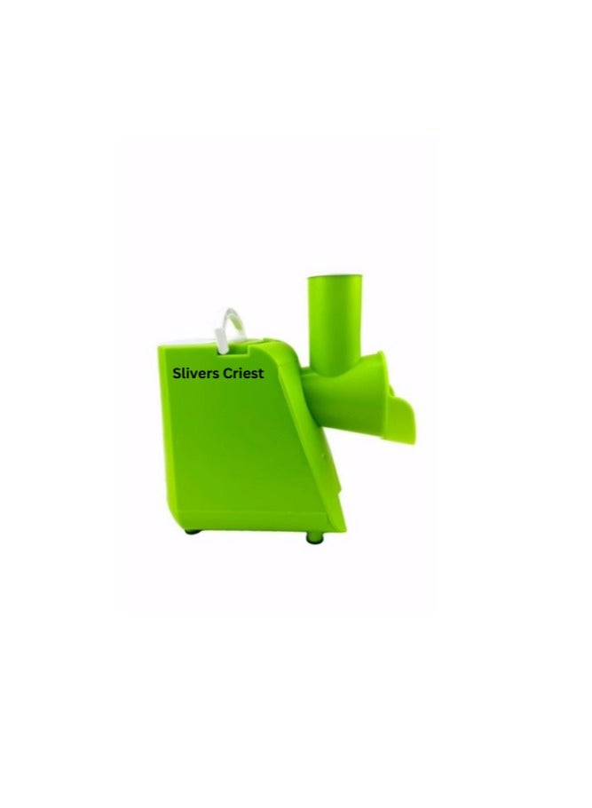 Slivers Criest 5 in 1 Food Slicer Fruits, Vegetable, Sausages & Meat Processor Chopper & Juicer