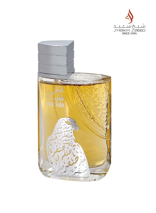 Saqr Fida Arabic Perfume for Men 100ml | Long Lasting Men Perfume with warm and smoky notes