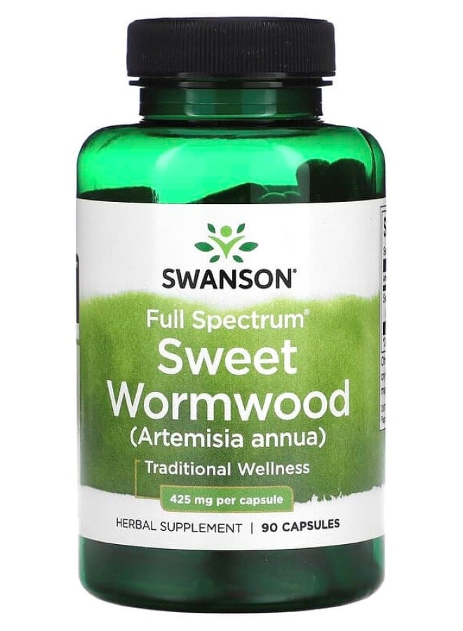 Full Spectrum Sweet Wormwood (Artemisia annua) 425 mg 90 Caps