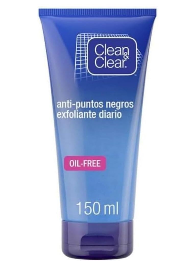 Clean & Clear Daily Face Scrub, Blackhead Clearing, 150ml