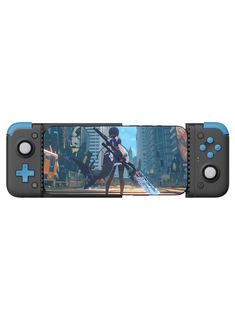 X2s Bluetooth Mobile Gaming Controller for iOS, Android phones and PC, Hall Effect Joystick Can Adjust Height Phone Game Controller