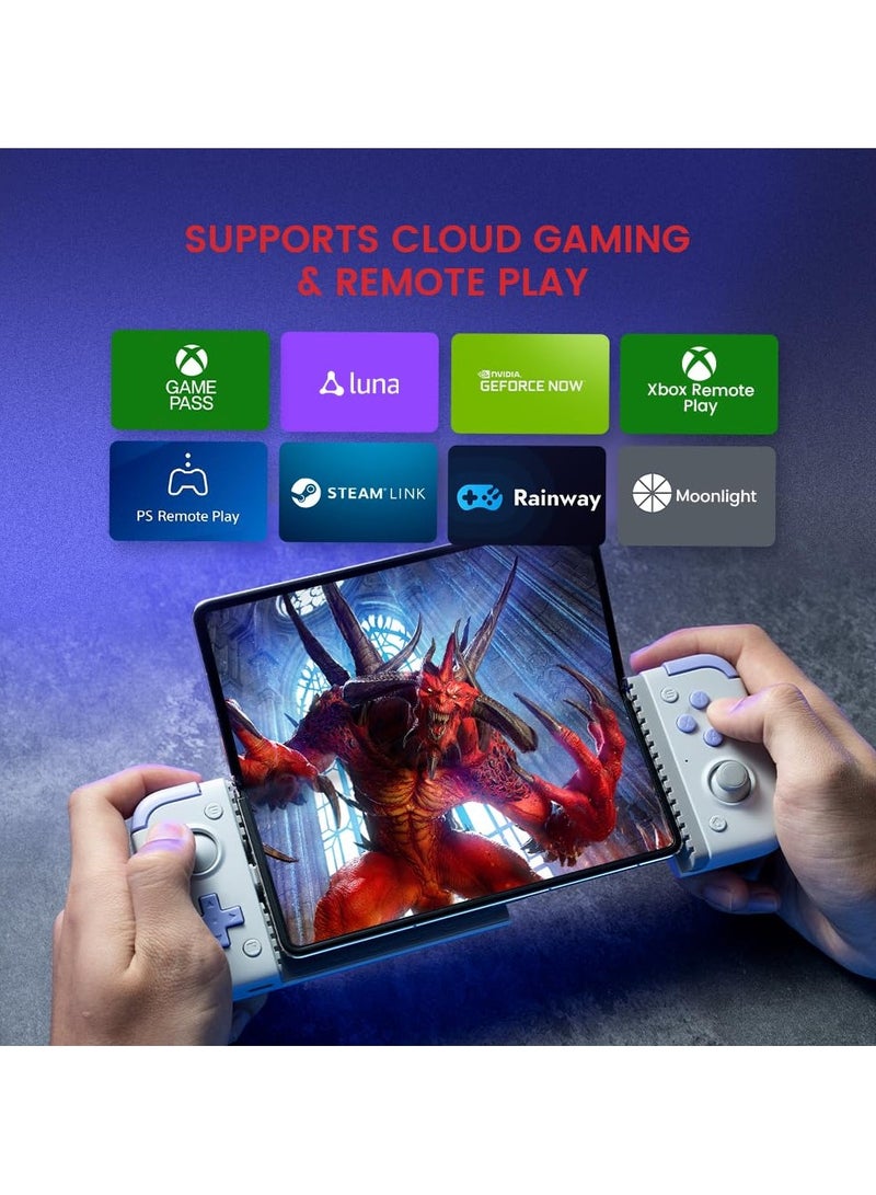 X2s Type-C Mobile Gaming Controller for iPhone 15 Series (USB-C)/Andrroid Phones, Phone Controller with Hall Effect Sticks, Hall Effect Trigger, Turbo Function