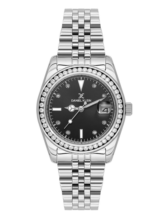 DANIEL KLEIN PREMIUM WOMENS STAINLESS STEEL STRAP WATCH - DK.1.13715-6