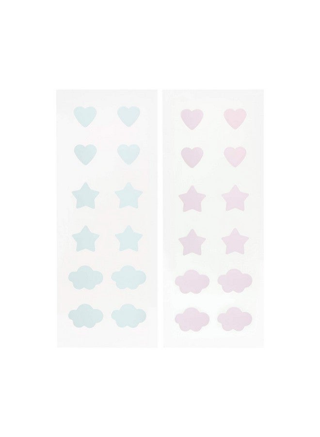 Cotton Candy Skin Hydrocolloid Acne Patches, Acne Healing Dots/Stickers, Acne Treatment Patches With Salicylic Acid And Witch Hazel 3 Sizes, 72 Patches