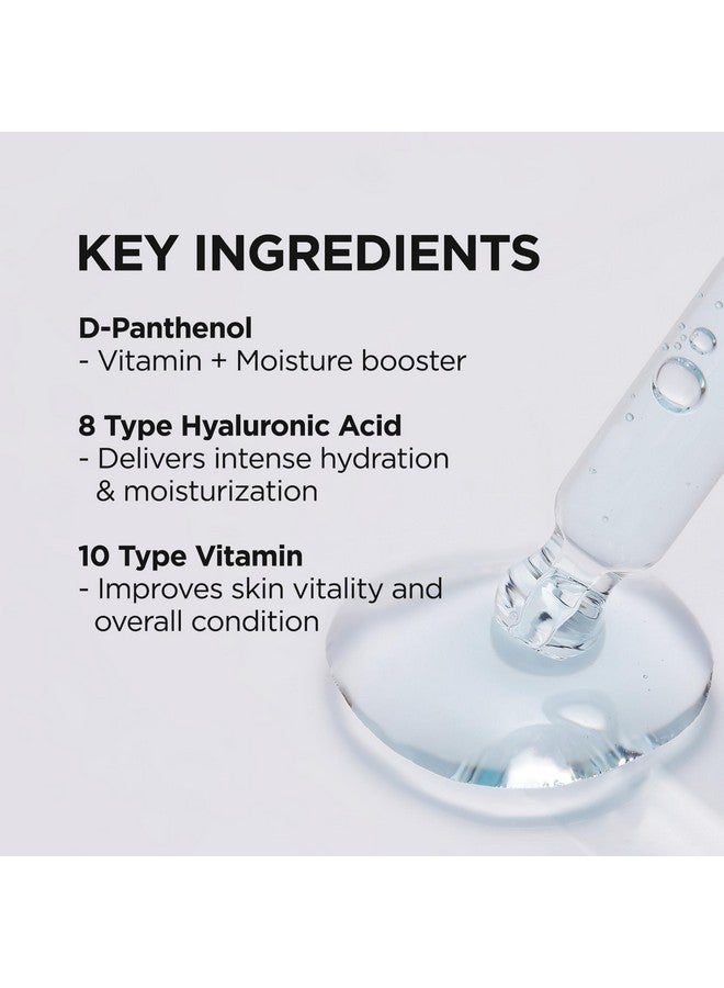 Dermalogy By Neogen Real Hyal Panthenol Serum For Face With Panthenol For Instant Hydration 8 Types Of Hyaluronic Acid For Skin Moisturizing And 10 Vitamins For Skin Revitalization 31G/1.09Oz