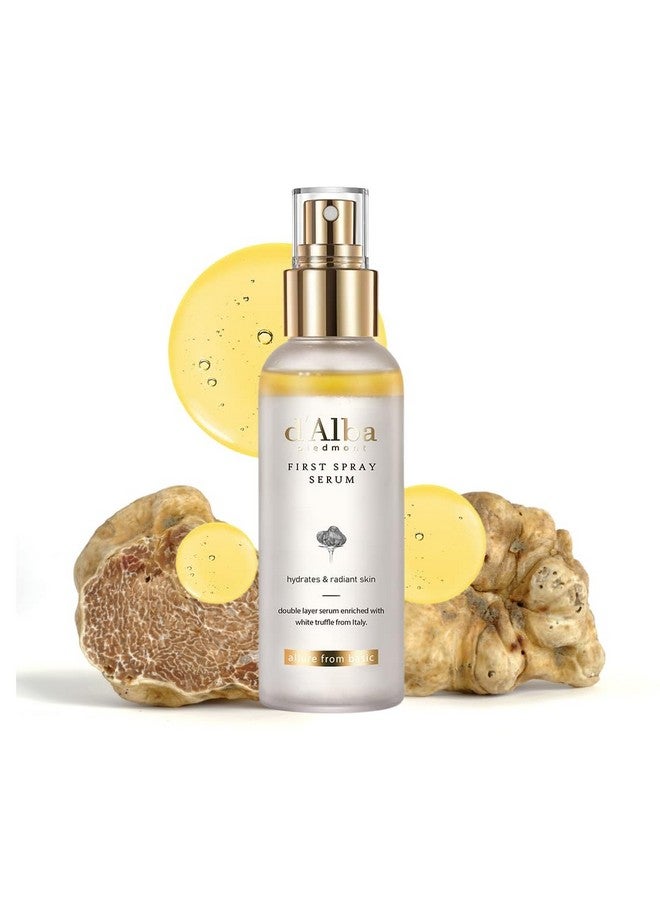 D'Alba Piedmont [Original] D'Alba Piedmont White Truffle Mist Spray Serum Super Elasticity Antiaging Deep Hydration Mist Face Serum For Women Anti Wrinkle Italian Spray Serum (Mist Serum)