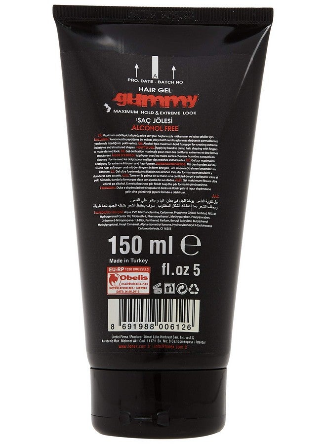 Hair Gel Tube 5 Fluid Ounce