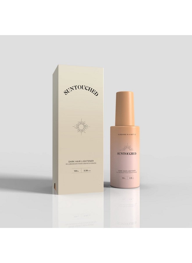 Sun Hair Lightener For Dark Hair Citrus & Chamomile Lightening Spray For Brunette Highlights Vegan Cruelty Free Paraben Free Ammonia Free Bleach Free 3.38 Fl Oz Spray