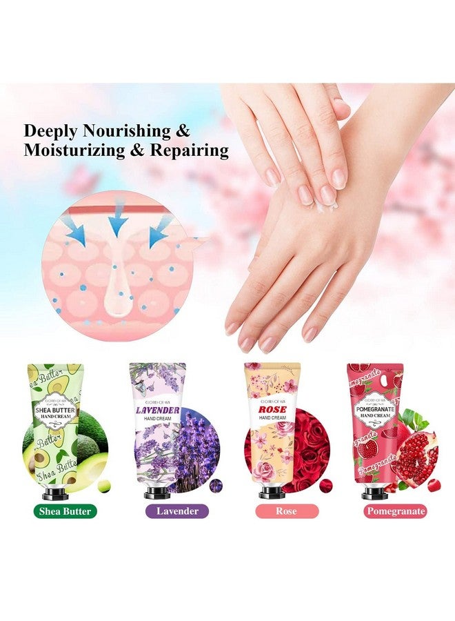 8 Pack Hand Cream Gifts Set For Womentravel Size In Bulk Lotions For Dry Handsmini Hand Lotion For Mothers Day Giftsvalentine Day Giftappreciation Giftsbaby Shower Party Gifts And Birthday Gifts