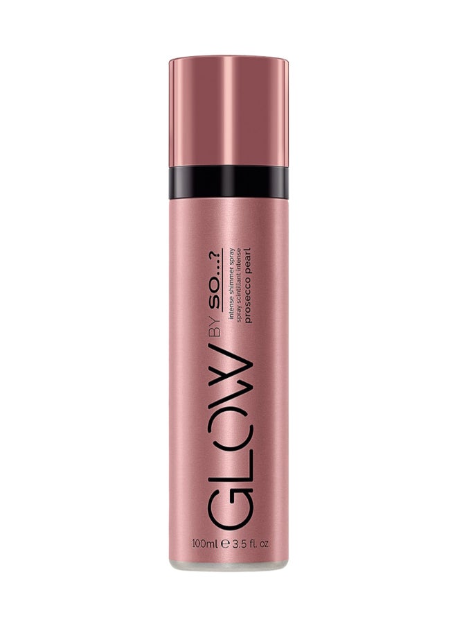 Glow Women's Prosecco Pearl Shimmer Body Spray For Women – Intense Fragrance with Iridescent Glow, Long-Lasting & Elegant, Perfect for Everyday & Special Occasions, 100ml.