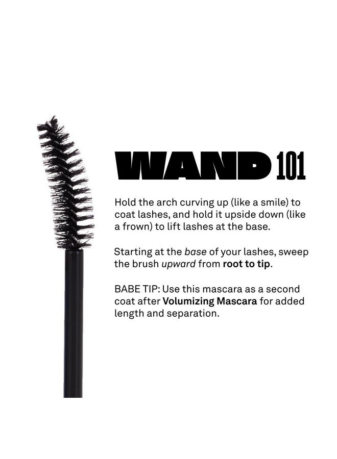 Enriching Mascara Smudge Proof, Long Lasting No Clump Formula, Buildable Volume, Water Resistant, Dramatic Black