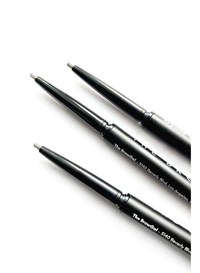 L Soft Touch Powder Pencil Automatic Powder Based With Builtin Brush Incredible Gradient Effect For Eyebrow Makeup Natural Looking Brows Smudge Proof & Antifade 