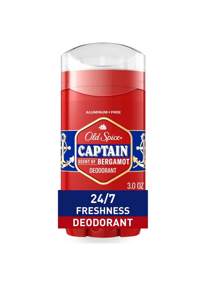 Red Collection Captain Scent Deodorant For Men, 3.0 Oz