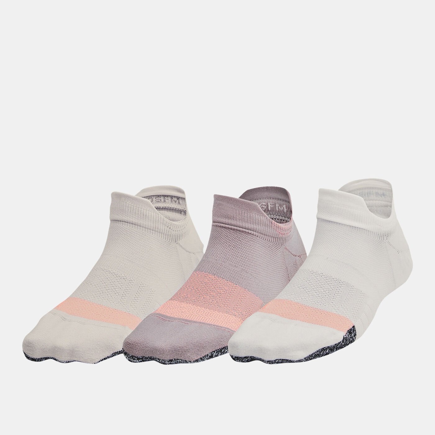 Women's Breathe Tab No-Show Socks (3 Pairs)