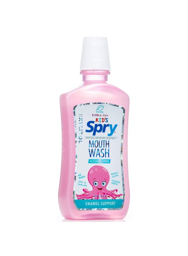 Kids Mouthwash Xylitol Oral Rinse Bubble Gum 16 Fl Oz (Pack Of 1)