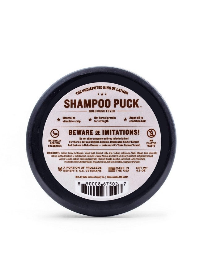 Men'S Shampoo Puck 4.5 Oz. Over 175 Washes/Sulfatefree (Gold Rush 4.5 Oz (Pack Of 1))