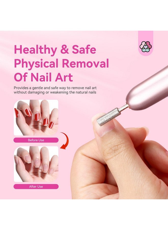 Electric Nail Drill Electric Nail File Efile Nail Drill Professional Manicure With 6Pcs Nail Drill Bits