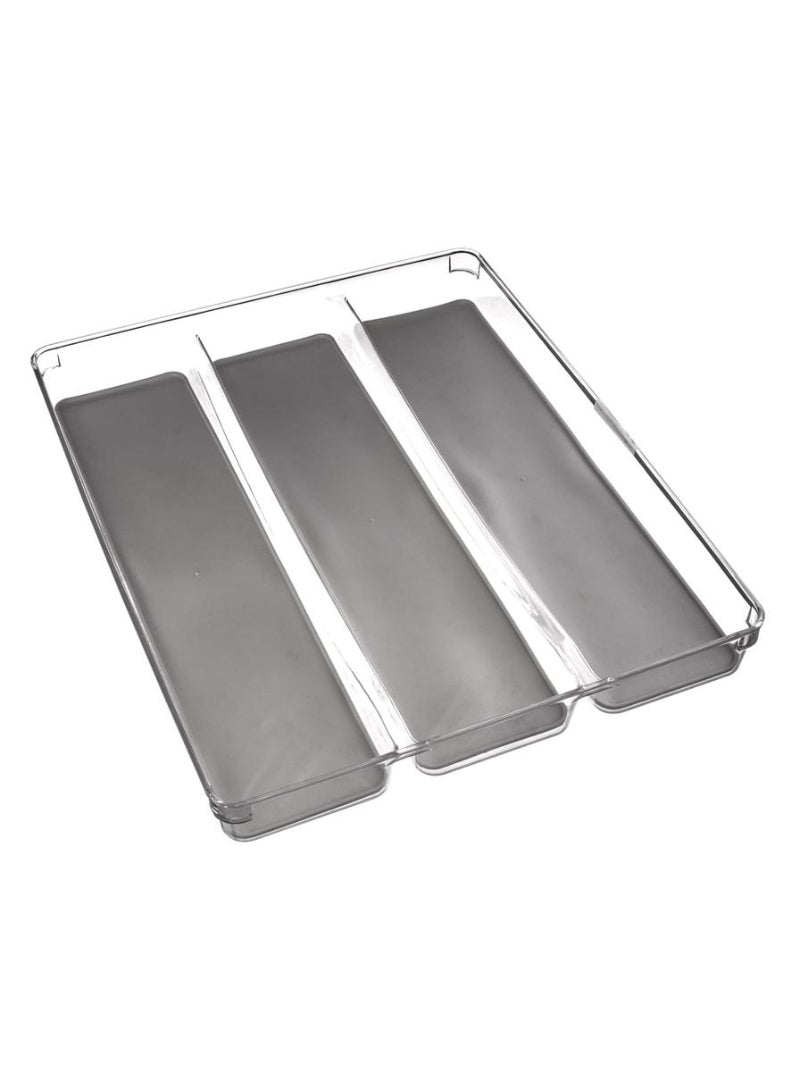 Tidy Smart 3 Compartment Cutlery Organizer 40 x 32 x 4 5 cm