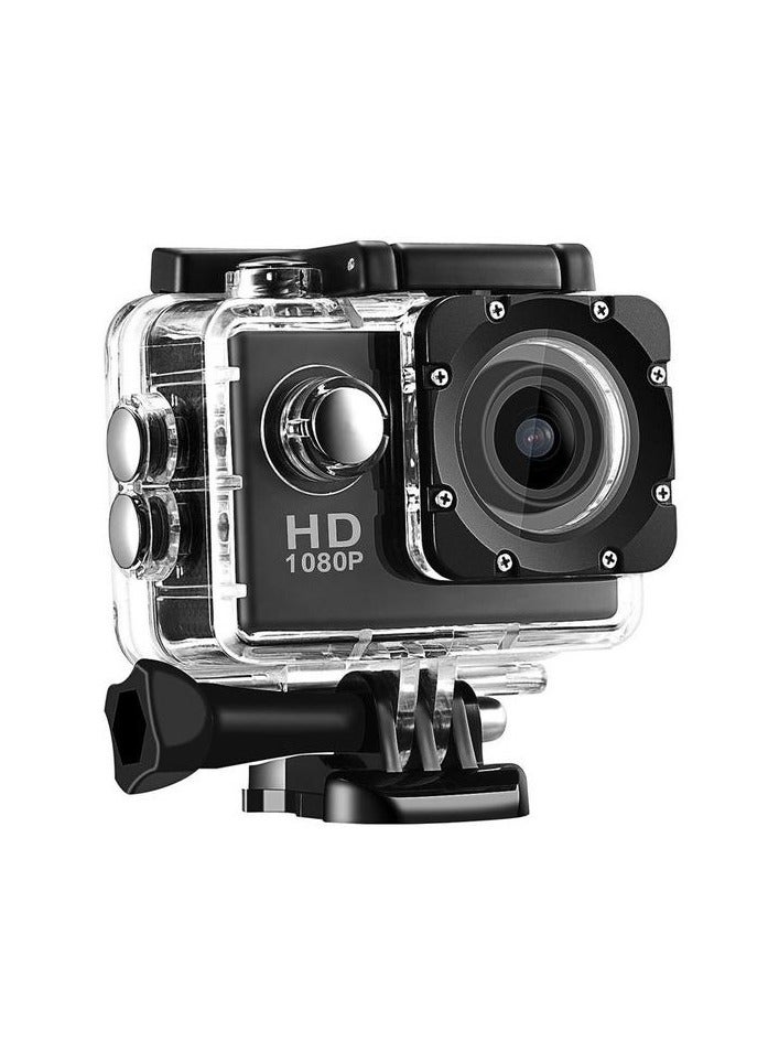 4K Action Camera 16MP Vision Sport Camera, Ultra HD WiFi Waterproof Camera, 170° HD Wide Angle Lens Underwater Cam with 2 Rechargeable Batteries and 2.0” HD Screen