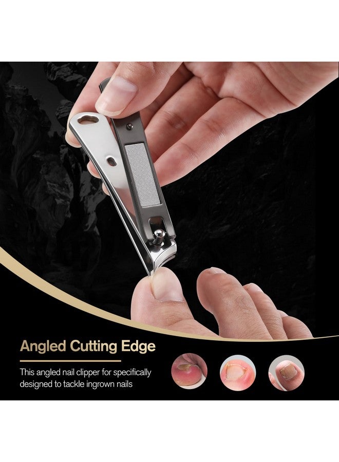 Ingrown Nail Clipper Slant Curved Blade Nail Clipper For Thick Toenails And Ingrown Nails Podiatrist Toenail Clippers For Seniors And Men