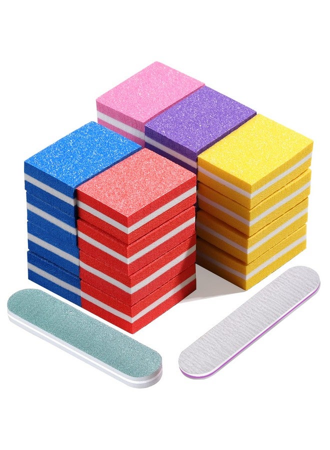 Mini Nail Buffers And Files 20 Count Mini Sponge Nail Buffer Block 1Pcs 100180 Nail File And 1Pcs 10004000 Nail Polishing Buffer. Professional Nail Buffer File Tools Kit For Nail Care