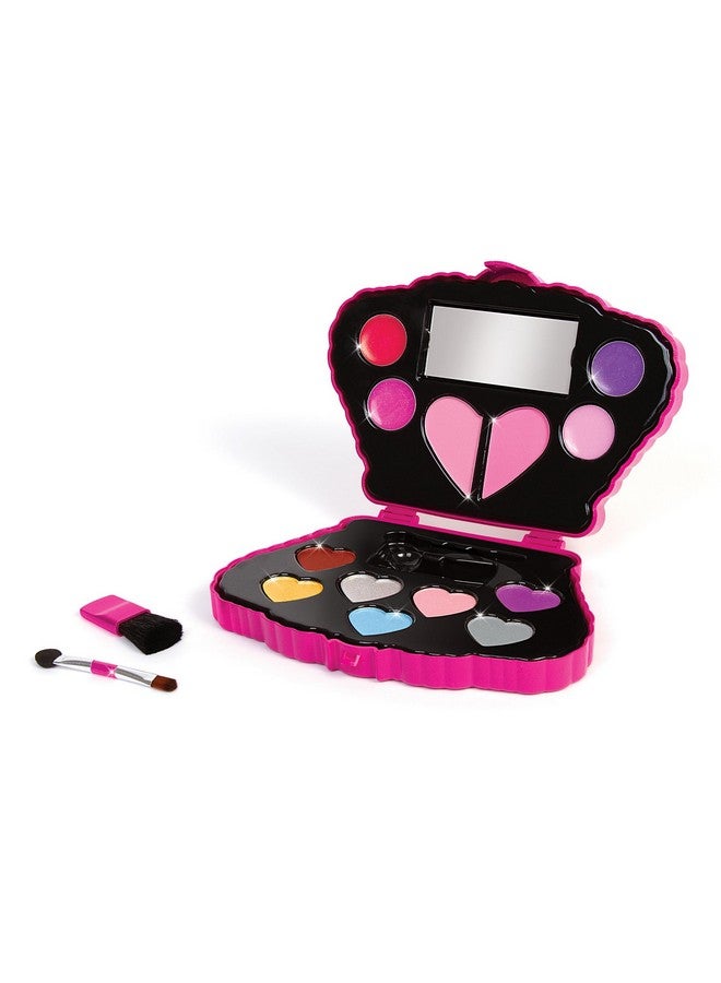 : Juicy Couture Bejeweled Beauty Cosmetic Compact Glam For Eyes Lips & Face Crown Shaped Makeup Case Girls & Kids Ages 6+