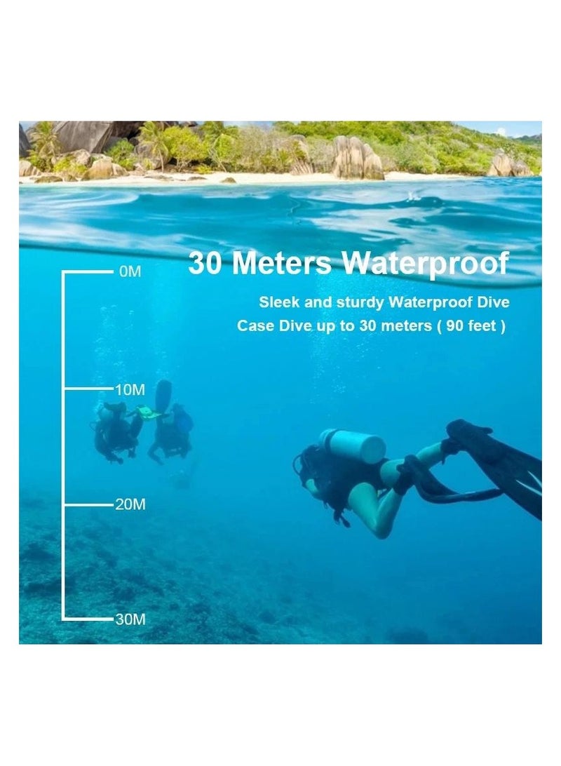 Ultra HD Action Camera 4K 30fps, 30m/98ft Waterproof, 170° Wide Angle Underwater Camera with WiFi, 2