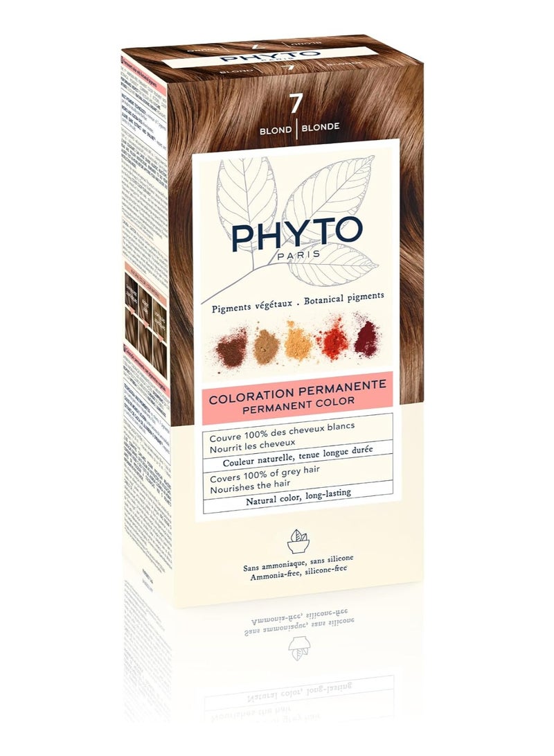 Phytocolor Permanent Hair Color - 7 Blonde