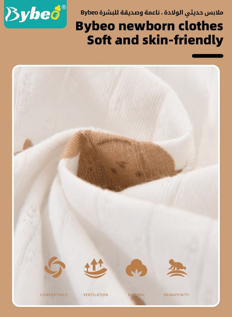 25PCS Newborn Baby Gifts Set, Newborn Layette Gift Set, Baby Clothes Accessories Set for Boys and Girls, Premium Cotton, Perfect Gift Box for Spring Summer Autumn Winter Four Seasons